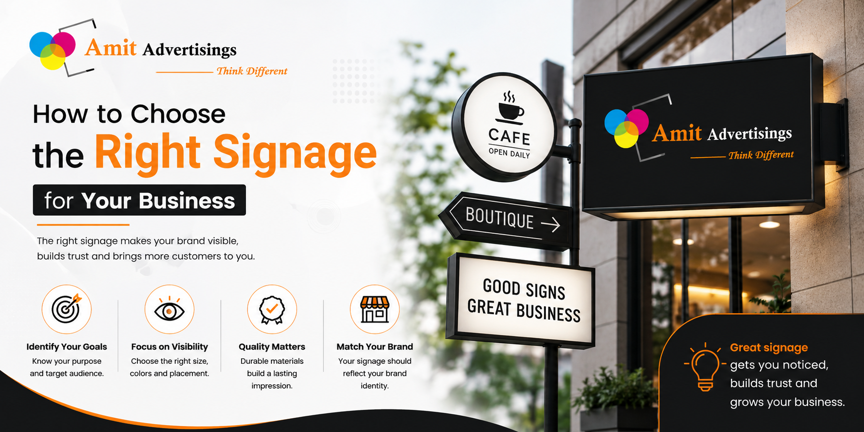 Choosing the Right Signage